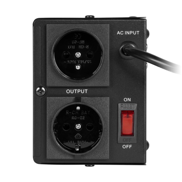 Automatyczny stabilizator napięcia  KEMOT SER-2000-W , precyzja 8%