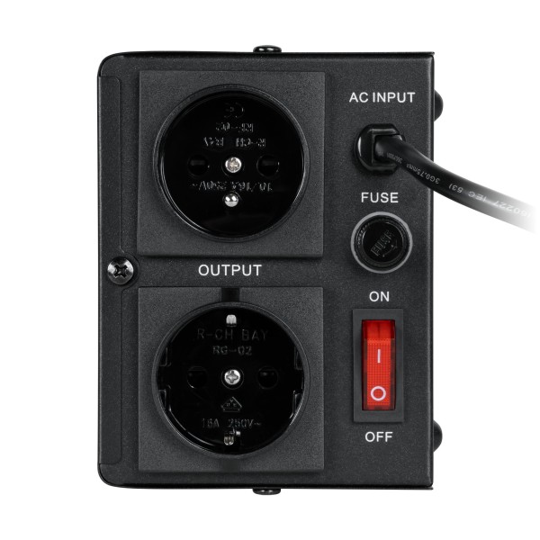 Automatyczny stabilizator napięcia  KEMOT SER-500-W , precyzja 8%