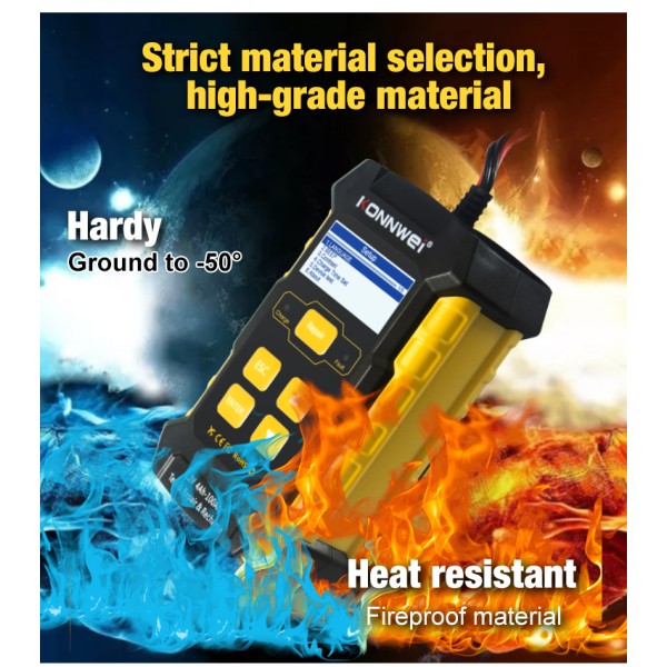 Miernik baterii Konnwei KW510