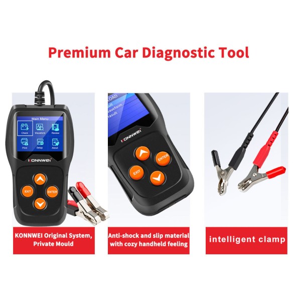 Miernik baterii Konnwei KW600