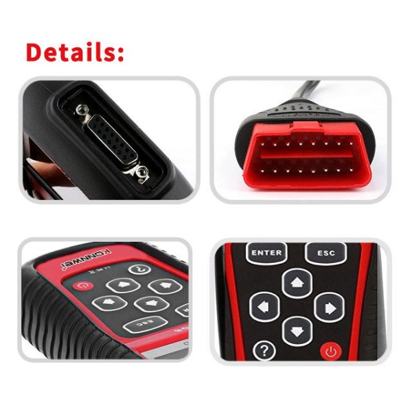 Miernik diagnostyczny, skaner OBD2  Konnwei KW808