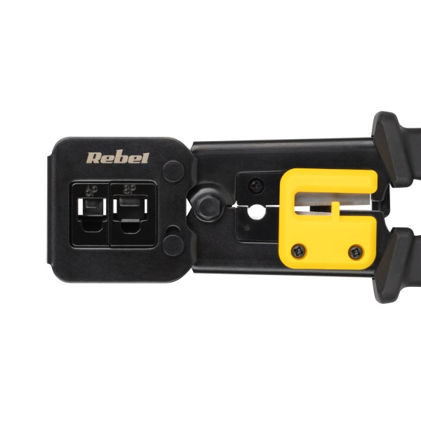 Zaciskarka wtyków przelotowych  RJ45, RJ12, RJ11