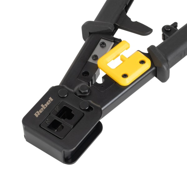 Zaciskarka wtyków przelotowych  RJ45, RJ12, RJ11
