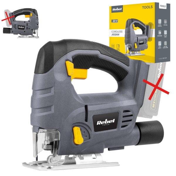 Wyrzynarka akumulatorowa 20V  (bez baterii i ładowarki)