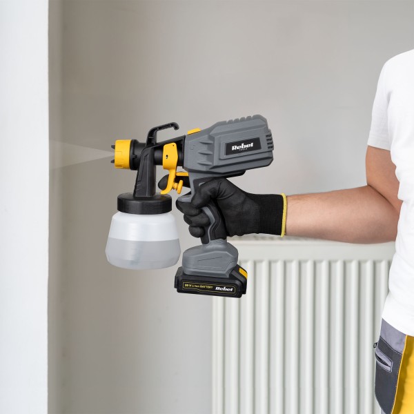 Pistolet malarski akumulatorowy 20V Rebel