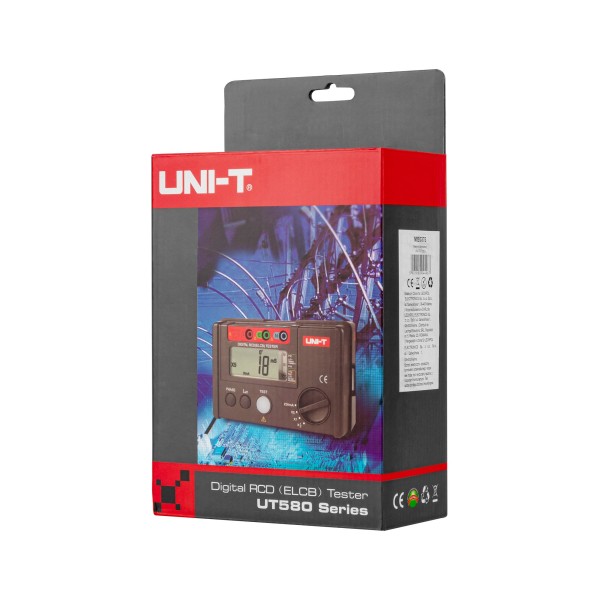 Cyfrowy tester wyłączników RCD  Uni-T UT582+