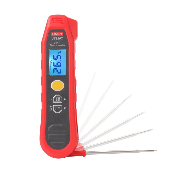 Miernik temperatury 2in1 Uni-t UT320T