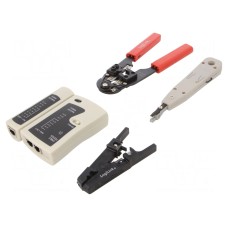 Zestaw narzędzi: do serwisowania sieci LAN LOGILINK PC-WZ0012