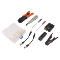 Zestaw narzędzi: do serwisowania sieci LAN LOGILINK PC-WZ0030