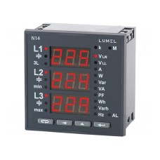 Miernik: parametrów sieci LUMEL N14 23000