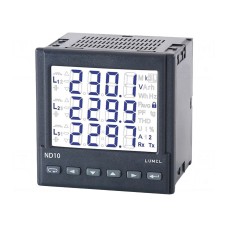 Miernik: parametrów sieci LUMEL ND10 11100E1