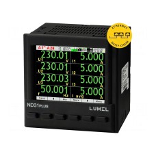 Miernik: parametrów sieci LUMEL ND31PLUS 12M0