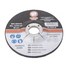 Tarcze szlifierskie MEDID DA12560