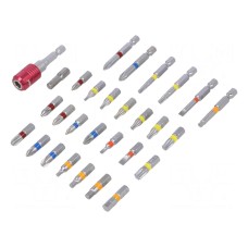 Zestaw narzędzi: końcówki wkrętakowe METABO 626721000