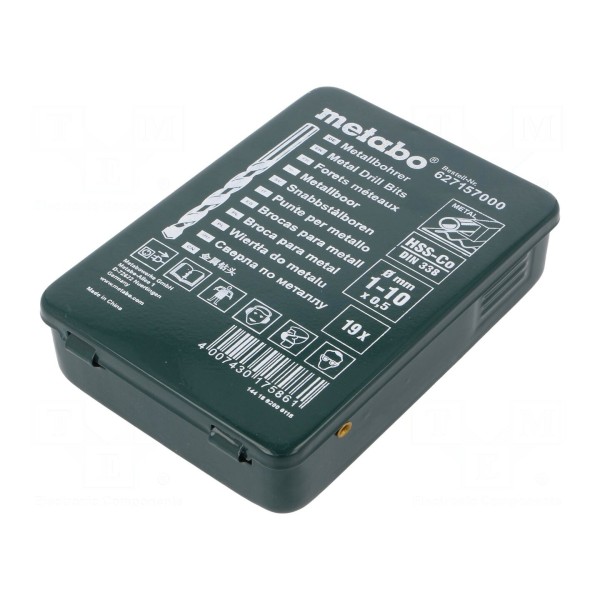 Zestaw wierteł METABO 627157000