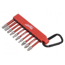 Zestaw narzędzi: końcówki wkrętakowe Milwaukee 4932480941