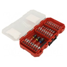 Zestaw narzędzi: końcówki wkrętakowe Milwaukee 4932492003