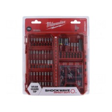 Zestaw narzędzi: końcówki wkrętakowe Milwaukee 4932492008