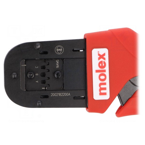 Narzędzie: do zaciskania MOLEX 200218-2200