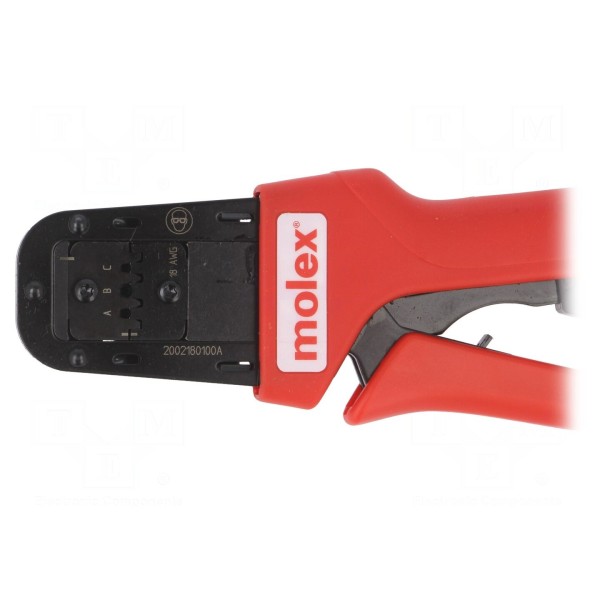 Narzędzie: do zaciskania MOLEX 2002180100