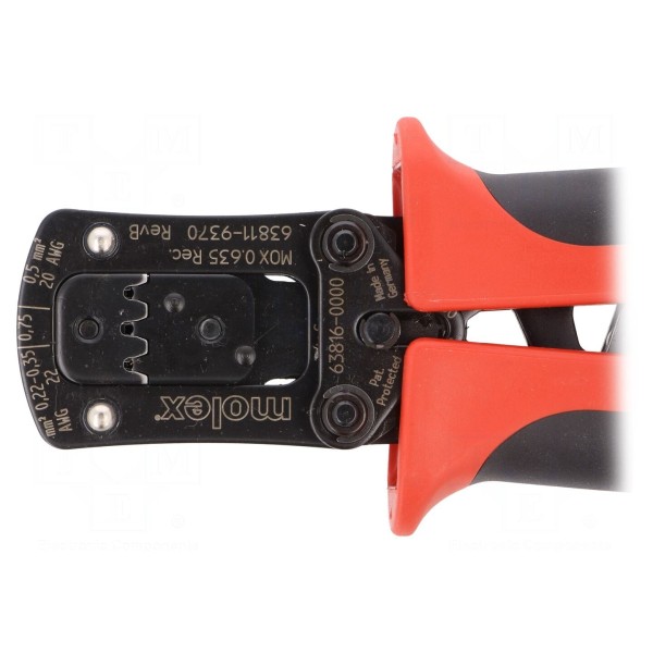 Narzędzie: do zaciskania MOLEX 63811-9300