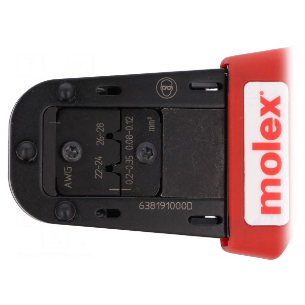 Narzędzie: do zaciskania MOLEX 0638191000