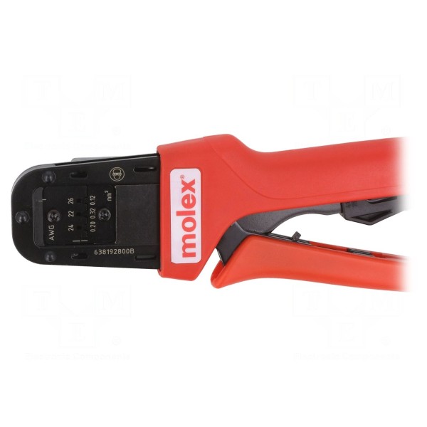 Narzędzie: do zaciskania MOLEX 0638192800