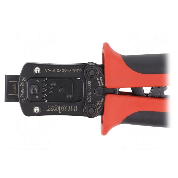 Narzędzie: do zaciskania MOLEX 0638276000