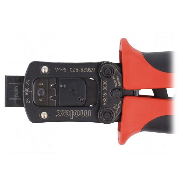 Narzędzie: do zaciskania MOLEX 0638281800