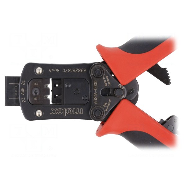 Narzędzie: do zaciskania MOLEX 0638281800