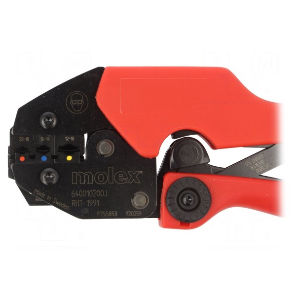 Narzędzie: do zaciskania MOLEX 0640010200