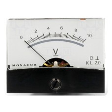 Woltomierz MONACOR PM-2/10V