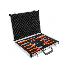 Zestaw narzędzi: szczypce, wkrętaki izolowane NEO TOOLS 01-235