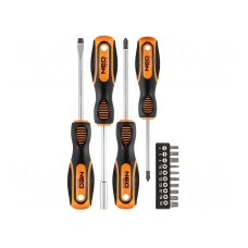 Wkrętak: uniwersalny-zestaw NEO TOOLS 04-196