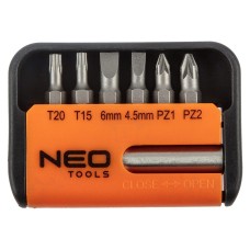 Zestaw narzędzi: końcówki wkrętakowe NEO TOOLS 06-101