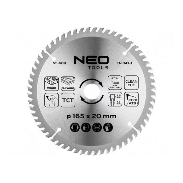 Tarcza tnąca NEO TOOLS 55-689