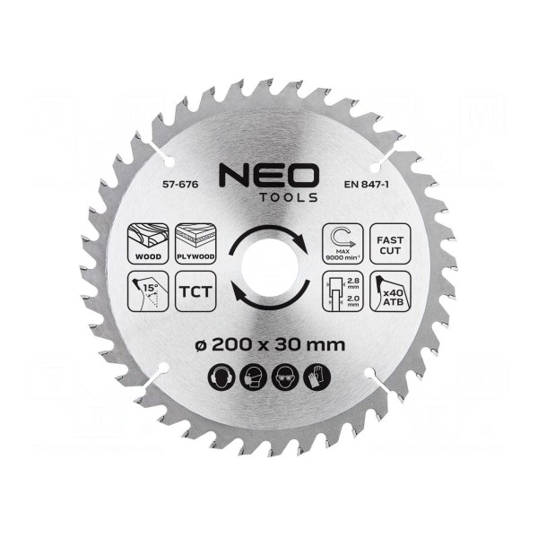 Piła tarczowa NEO TOOLS 57-676