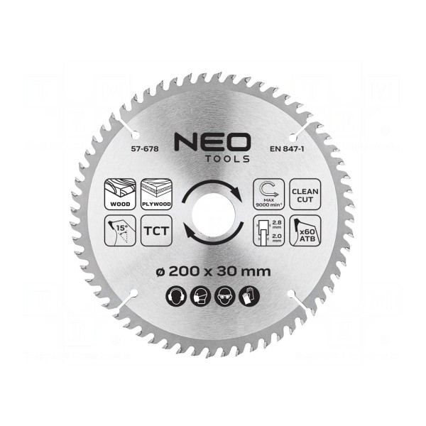 Piła tarczowa NEO TOOLS 57-678