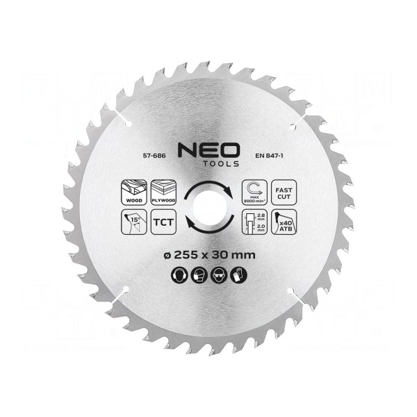 Piła tarczowa NEO TOOLS 57-686