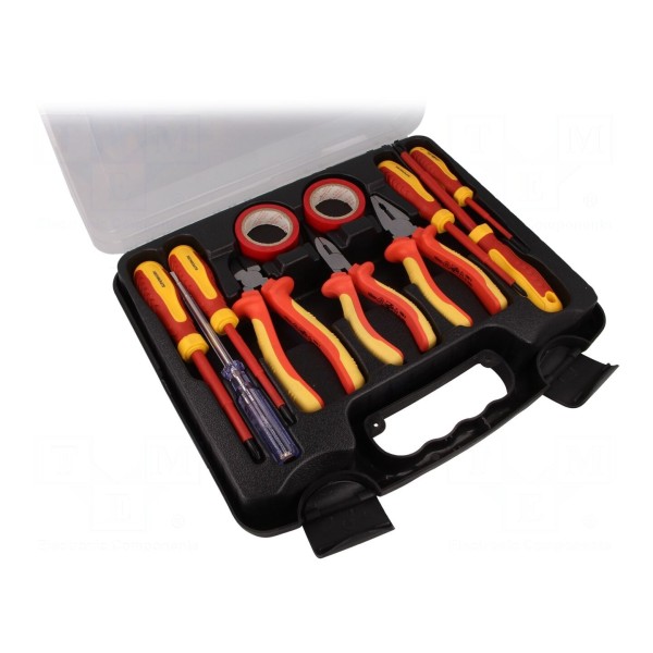 Zestaw narzędzi: szczypce, wkrętaki izolowane NEWBRAND NB-05SET