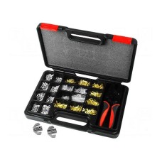 Zestaw narzędzi: do zaciskania konektorów, końcówek NEWBRAND NB-CRIMP-TEST02