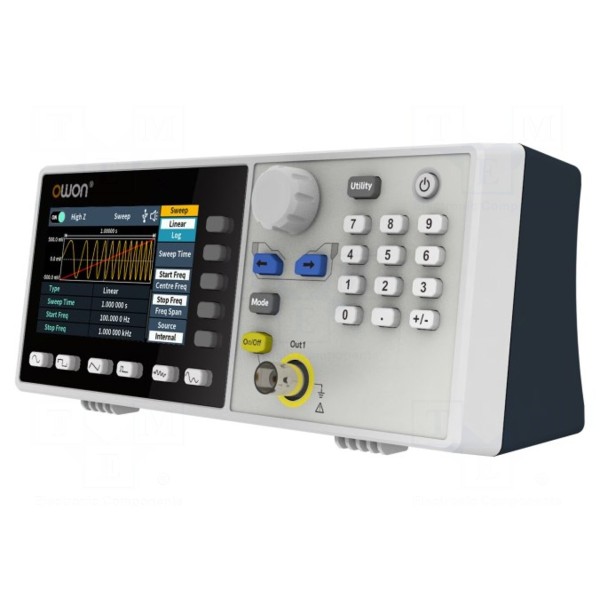 Generator laboratoryjny: funkcyjny, arbitralny OWON DGE1060