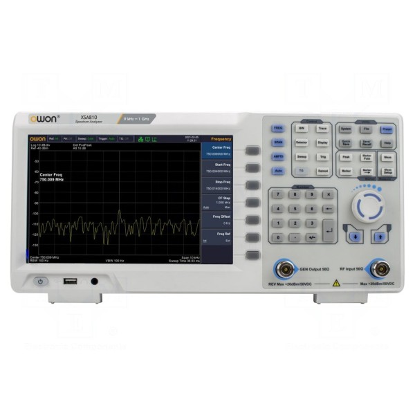 Analizator widma OWON XSA810-TG