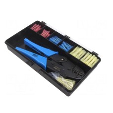 Zestaw narzędzi: do zaciskania konektorów, końcówek PARTEX KIT-HSB