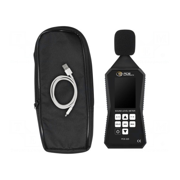 Miernik: natężenia dźwięku PCE INSTRUMENTS PCE-325-ICA