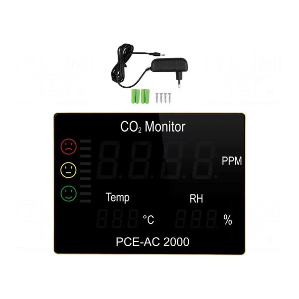 Miernik: CO2, temperatury i wilgotności PCE INSTRUMENTS PCE-AC 2000