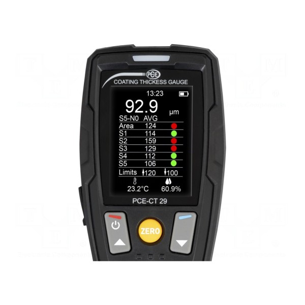 Tester: grubości PCE INSTRUMENTS PCE-CT 29-ICA