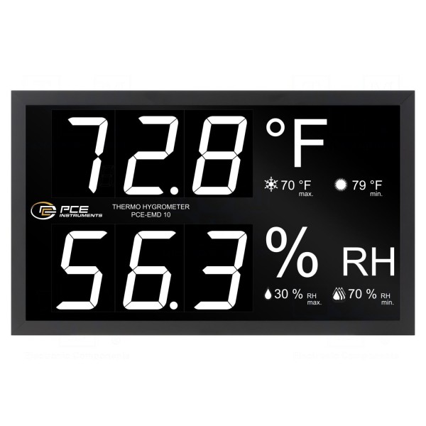 Termohigrometr PCE INSTRUMENTS PCE-EMD 10-ICA