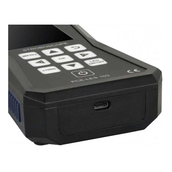 Miernik: tachometr, stroboskop LED PCE INSTRUMENTS PCE-LES 103UV-385