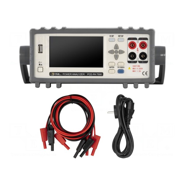 Miernik: analizator jakości energii PCE INSTRUMENTS PCE-PA 7500